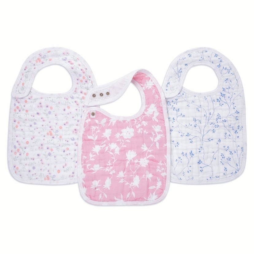 スナップビブ/モンフルール/3枚