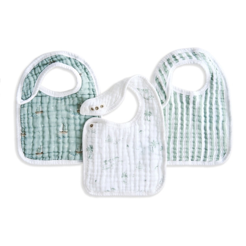 スナップビブ/セイリングシーズ/オーガニック/3枚
