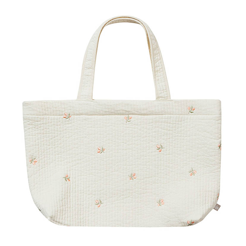 ヌビ・トートバッグ/オリーブ/ピンク