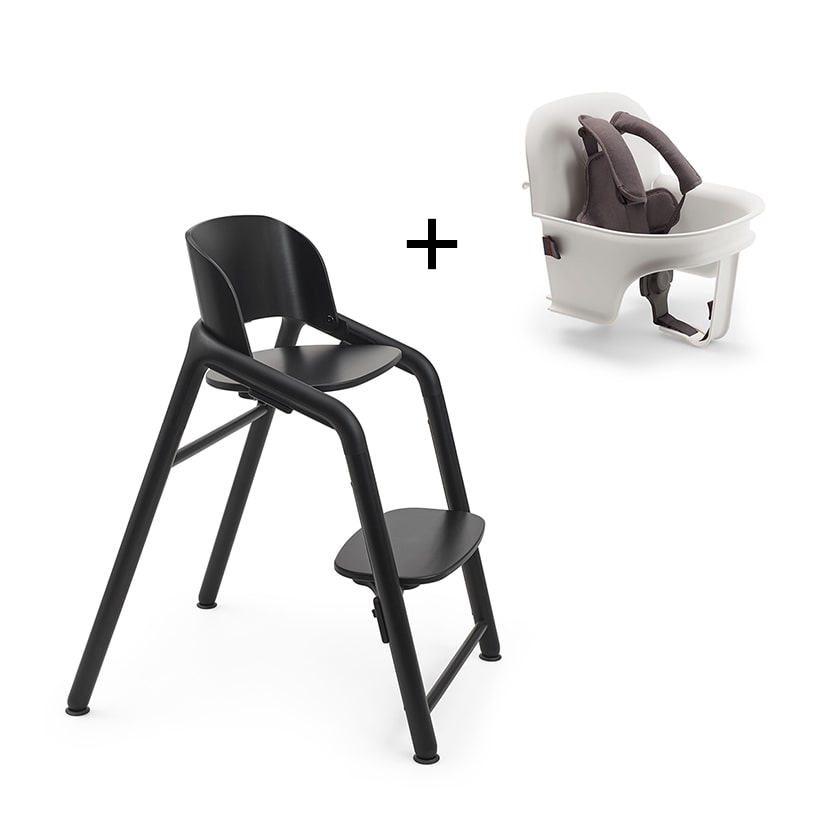 バガブー ジラフ ブラック/ベビーセットホワイト