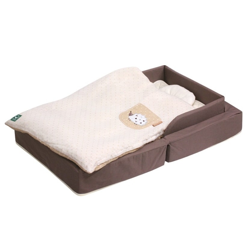 コンパクトベッド FIT/オーガニック/モカ