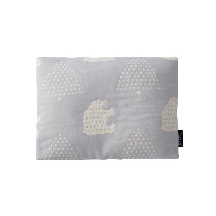 3重ガーゼベビーまくらカバー/ベビー/スカイグレー