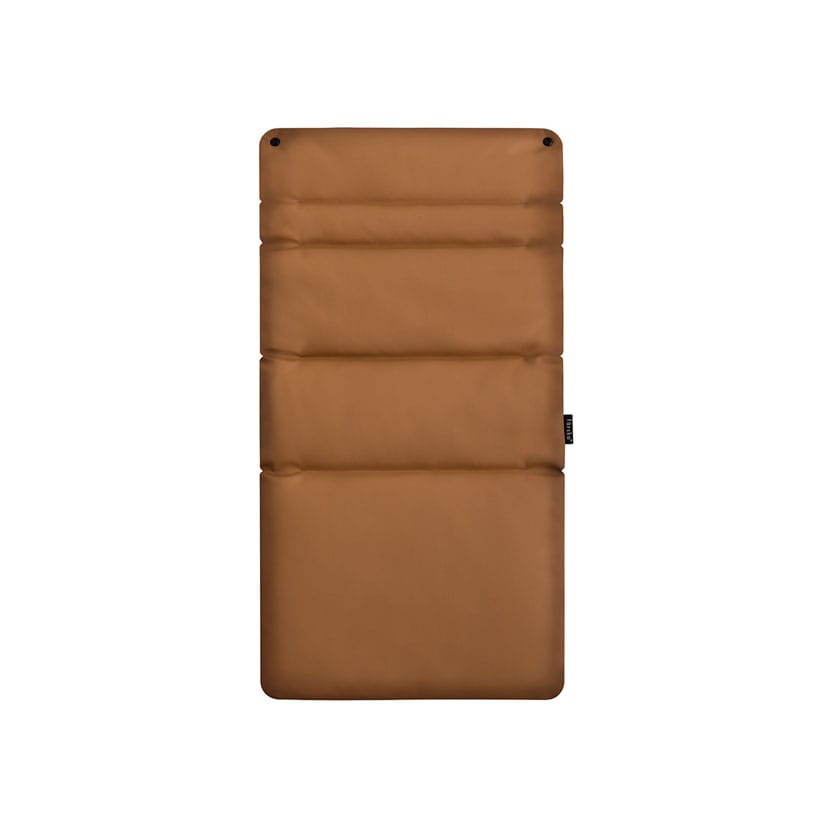 スクロールチェアOne PUレザー チェアクッション/キッズチェア用/キャメル