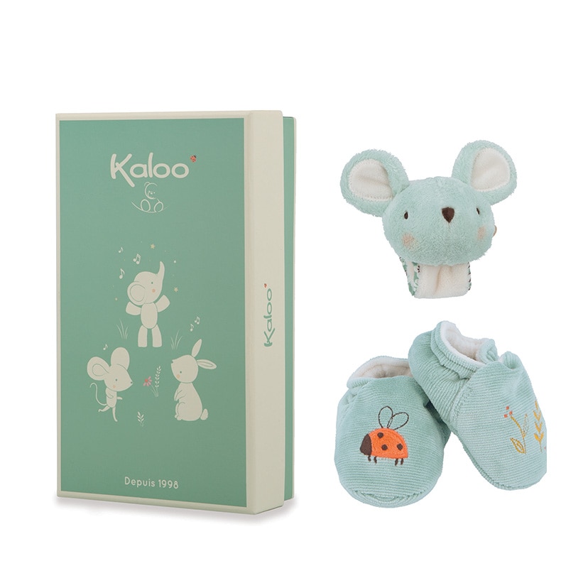 プティシャンソン ギフトセット/マウス/リストラトル＆ルームシューズ