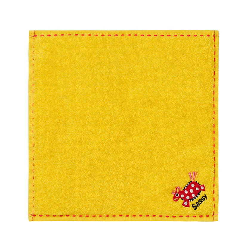 サッシー・ミニタオル/イエロー