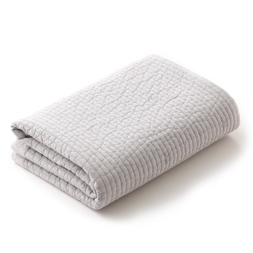 イブル・キルティングマット/M/フェザーグレー