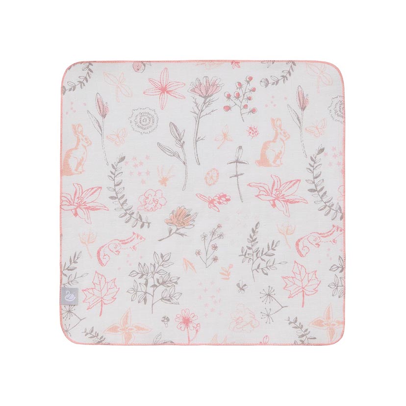 ガーゼハンカチ/ソナタ/ピンク