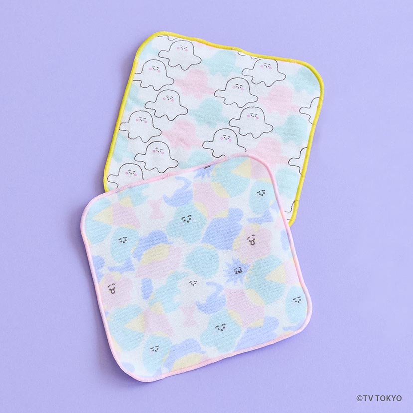 ガーゼミニタオル2pcセット/パステル