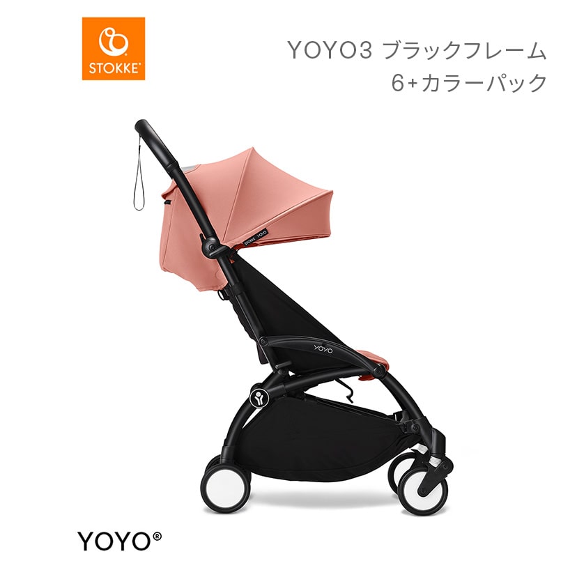 YOYO3ブラックフレーム&6+カラーパック/ジンジャー