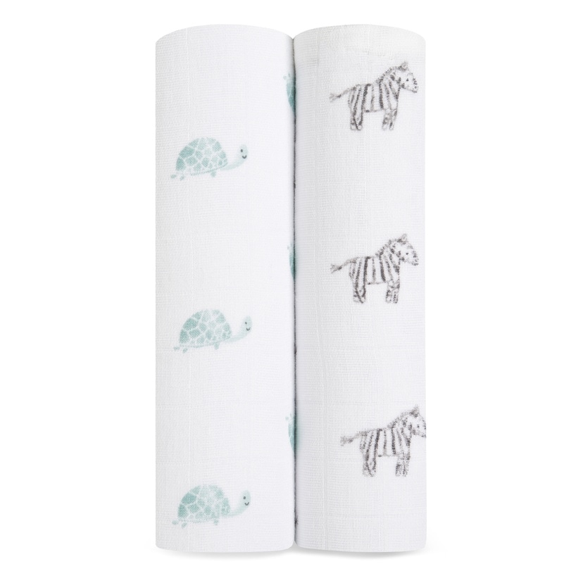 スワドル/アニマルキングダム/オーガニック/2枚