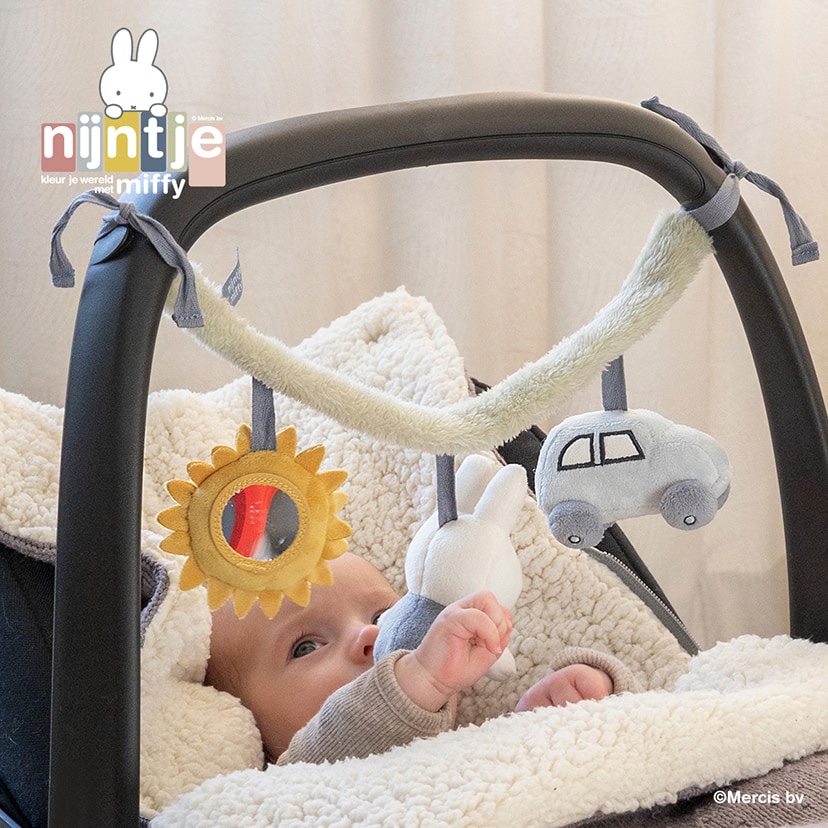 miffy ミッフィーハンギングトイ/フラッフィー/ブルー