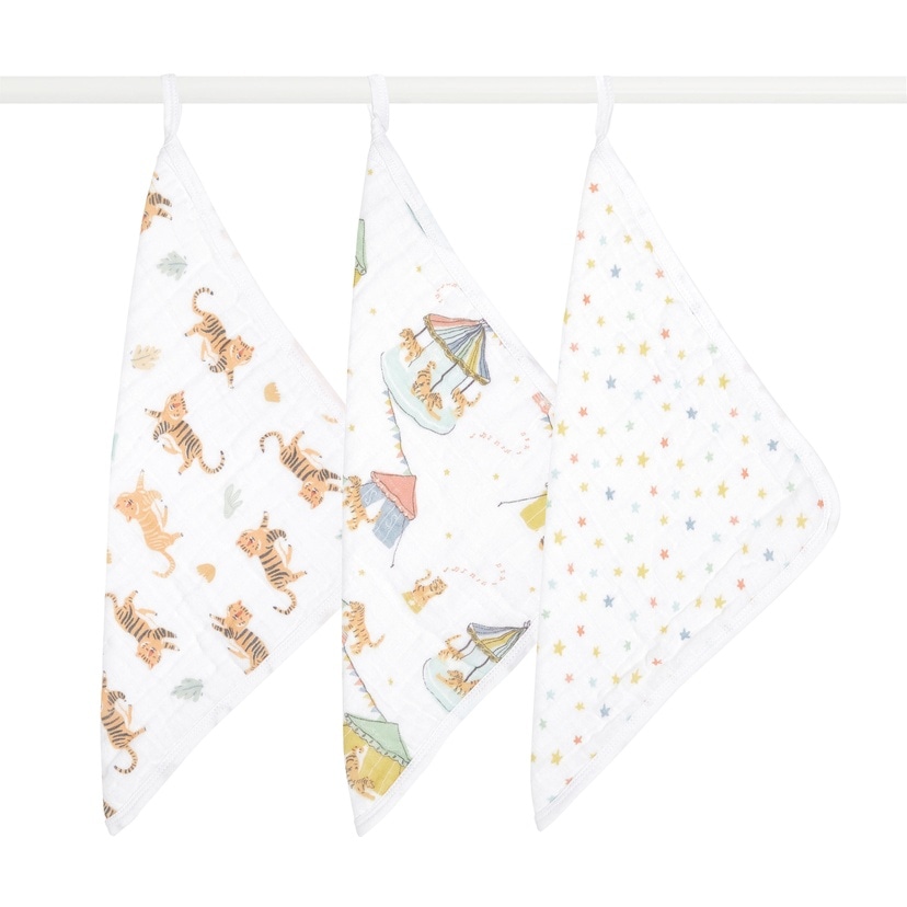 ウォッシュクロス/タイガー/3枚